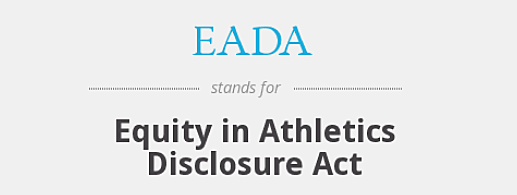 Equity in Athletics Disclosure Act