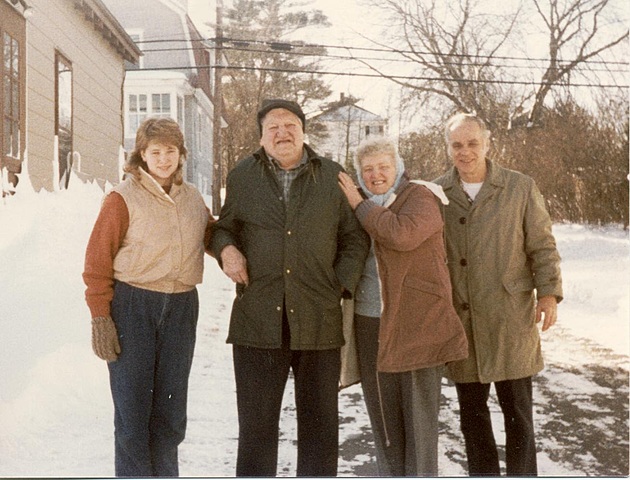 Jeannine with her dad, Odilon