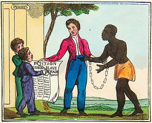 Slavery is abolished in the British empire