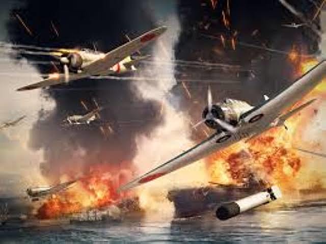 El ataque a Pearl Harbor.