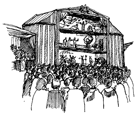 Escenario multiple vertical