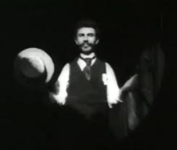 1891-1895 Dickson shoots numerous 15 second motion pictures using Edison's kineograph, his motion picture camera.
