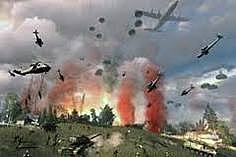 Estados Unidos invade la Isla de Ganada.