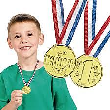 My first football medal