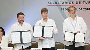 Firma convenio SECTUR - INEGI