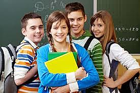 My first day in high school