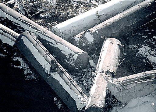 Minot CP Train Derailment