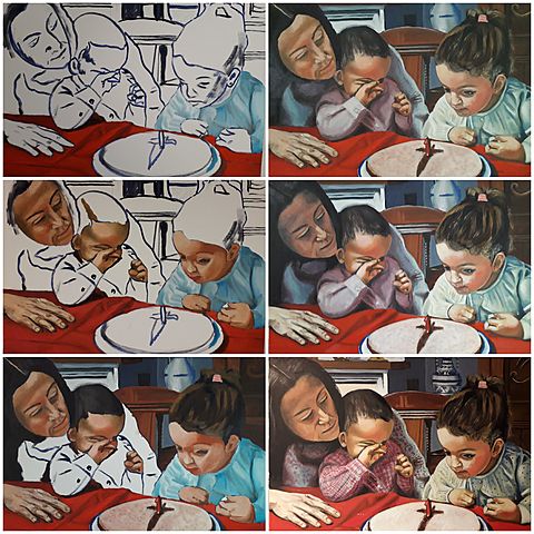 Mi primer cumpleaños (la tarta de santiago)