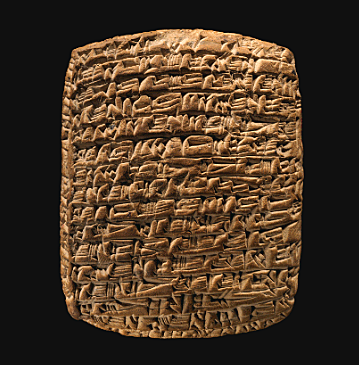 Cuneiform was developed and used