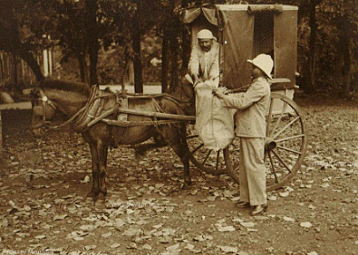 Mail service became dominant