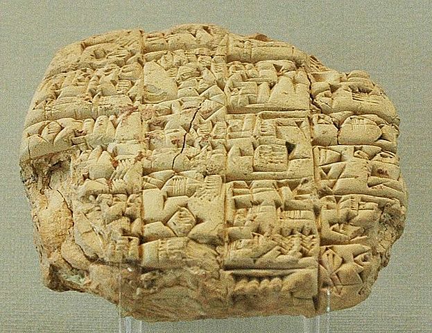 Clay Tablets In Mesopotamia (2400BC)