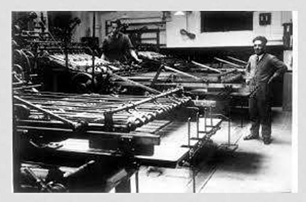 PRINTING PRESS FOR MASS PRODUCTION
