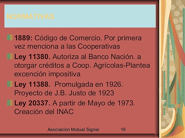 Ley de Sociedades Cooperativas