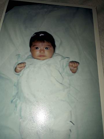 A meses de haber nacido