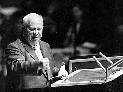 Gipfeltreffen Eisenhower und Chrustschow in Camp David