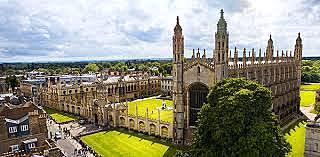 Entrou na faculdade de Cambridge