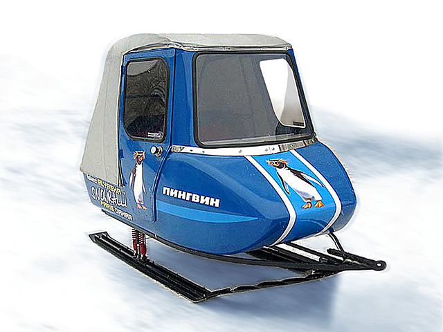 Снегоходная машина "Пингвин"