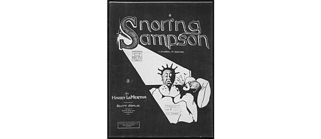 Snoring Sampson: A Quarrel in Ragtime