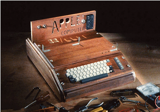 Apple 1 went on sale