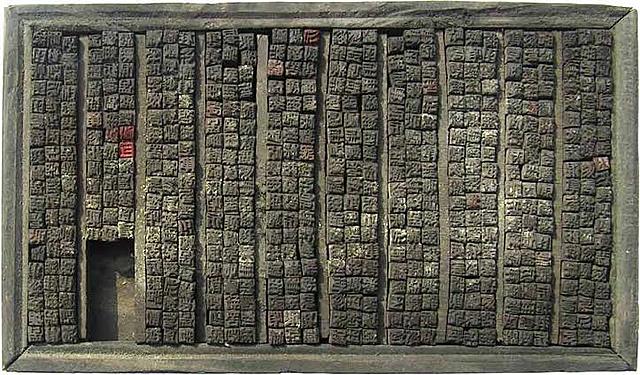 Printing Press Using Wood Blocks