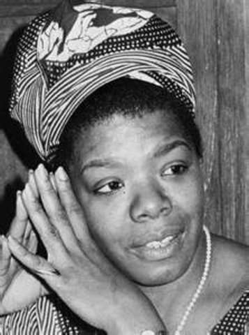 Maya Angelou born