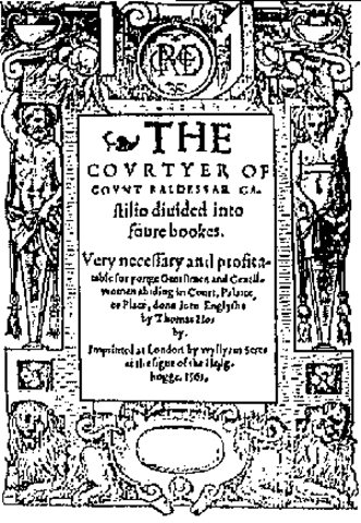The book of Courtier