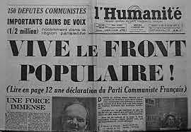 Victoire du Front populaire aux élections législatives
