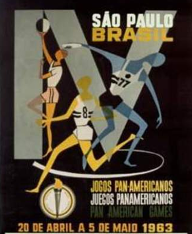 Brasil acoge por primera vez Panamericanos en 1963