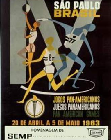 Brasil acoge por primera vez Panamericanos en 1963