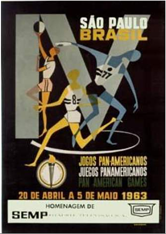 brasil acoge por primera vez panamericanos en 1963