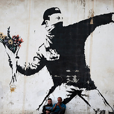 Timeline: Banksy's Graffiti