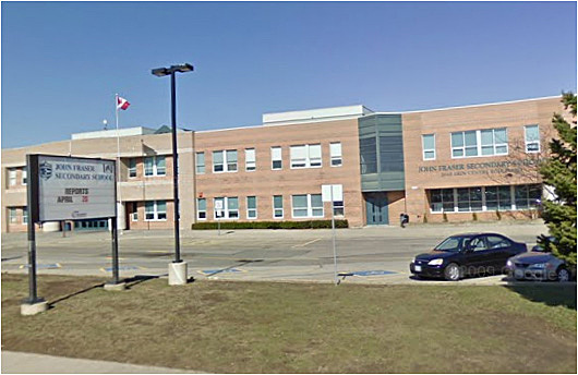 started high school in Canada