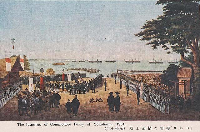 Estados Unidos acaba con el aislacionismo nipón