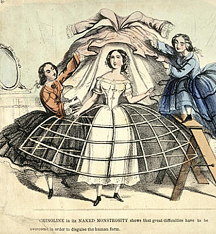 CHARLES F. WORTH ,la Crinolina SXlX