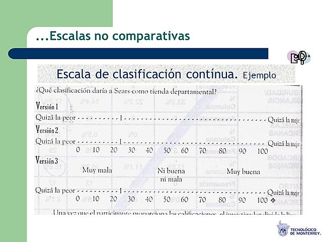 Cuestionarios y escalas de clasificación