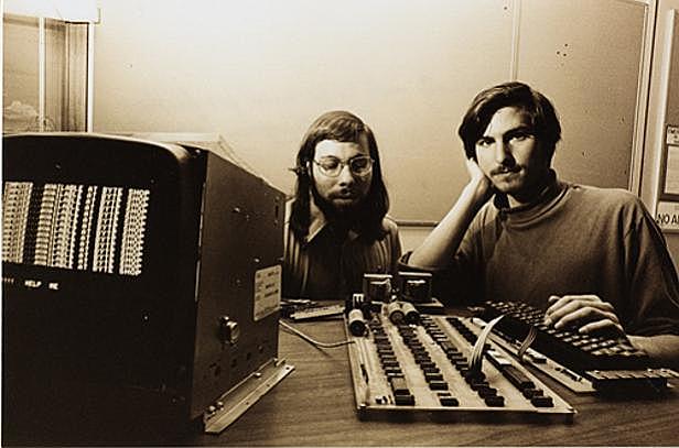 Steve Wozniak y Steve Jobs