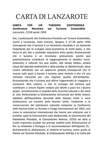 La Carta de Lanzarote