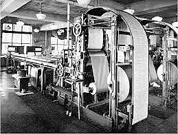 Printing press for mass production