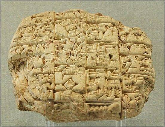 PRE-INDUSTRIAL AGE Clay Tablets In Mesopotamia