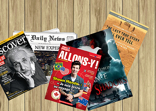 Reading Books, Newspapers, and Magazines