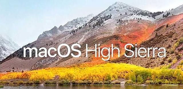 Mac OS Hight Sierra