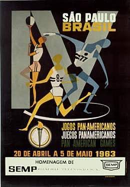 Brasil acoge por primera vez Panamericanos en 1963