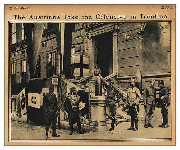Start of Trentino Offensive