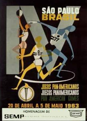 Brasil acoge por primera vez Panamericanos en 1963