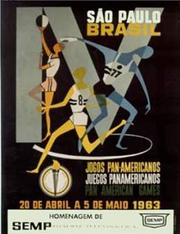 Brasil acoge por primera vez Panamericanos en 1963