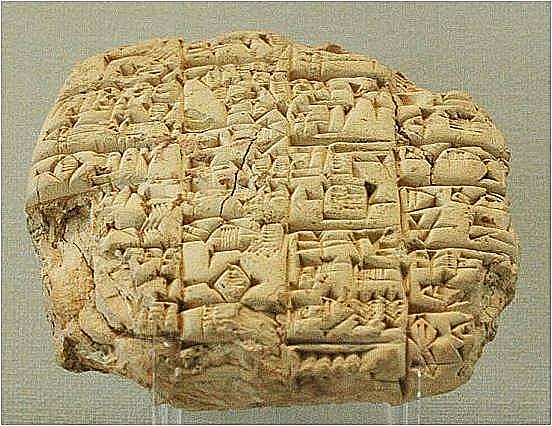 Clay Tablets in Pre-Industrial Age
