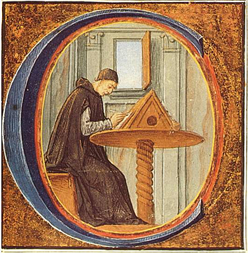 El libro en los monasterios