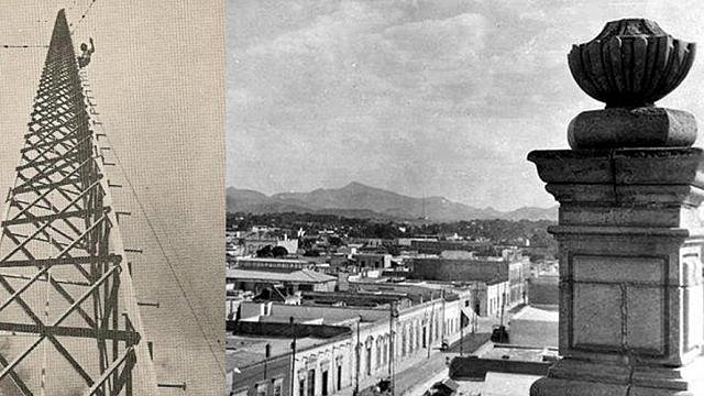 Primera estación radiotelefónica.