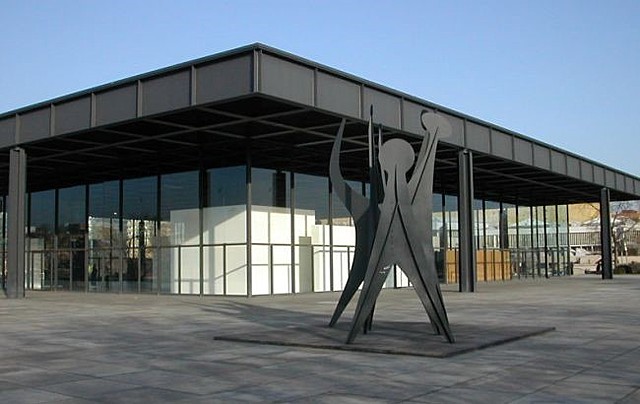 Galeria nacional de Berlín-Ludwing Mies Van Der Rohe