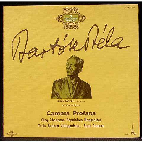"Cantata Profrana" Bela Bartok